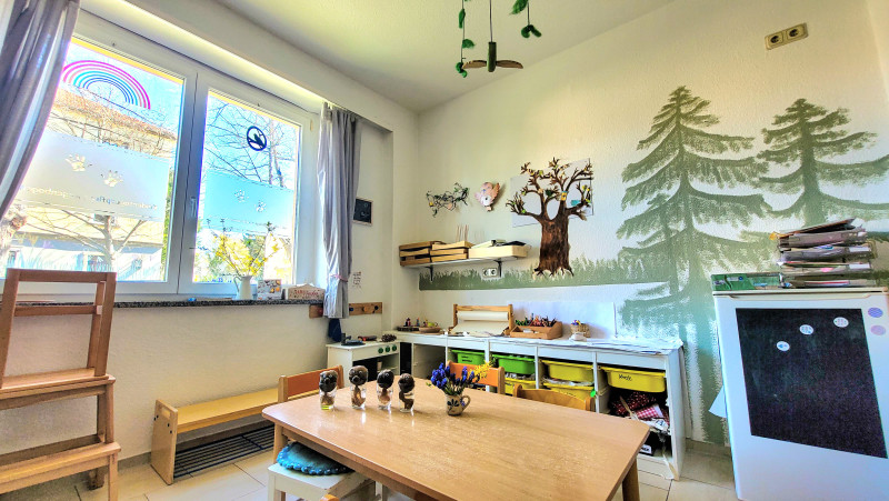 Küche und Kreativraum