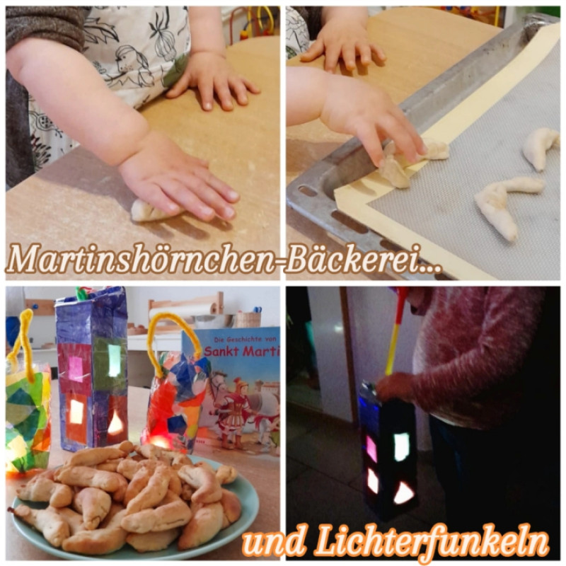 Martinsfest mit Hörnchenbäckerei
