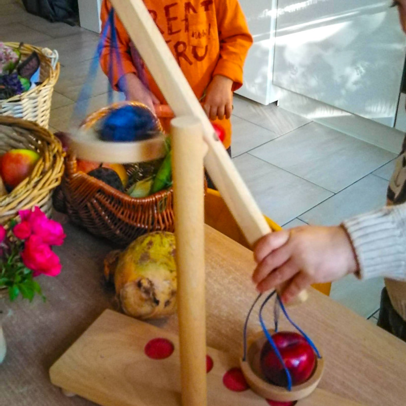 Experimente mit Obst &amp; Gemüse zum Erntefest