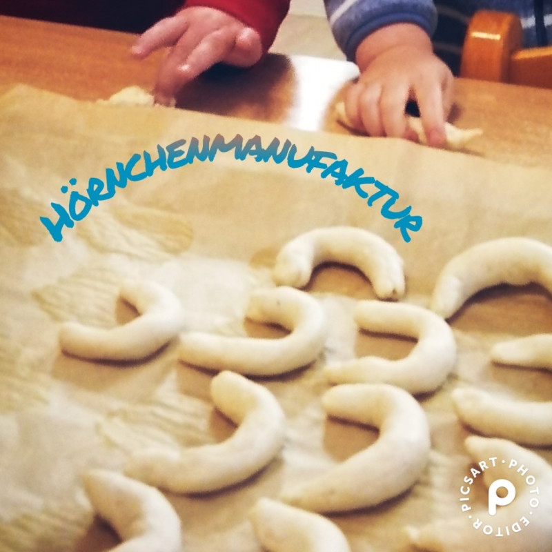 Martinshörnchen backen