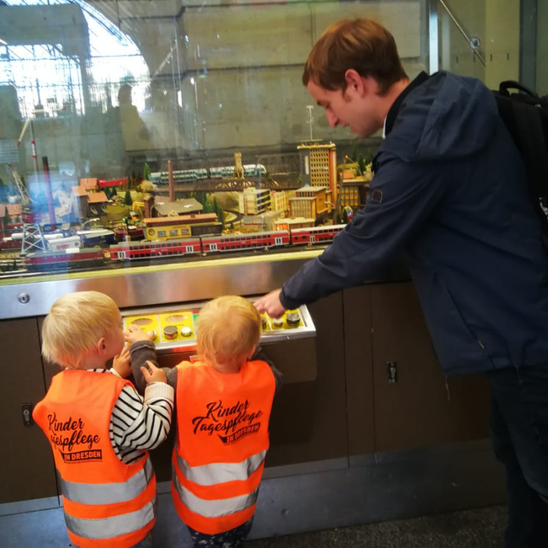 Abschied kleiner Eisenbahner