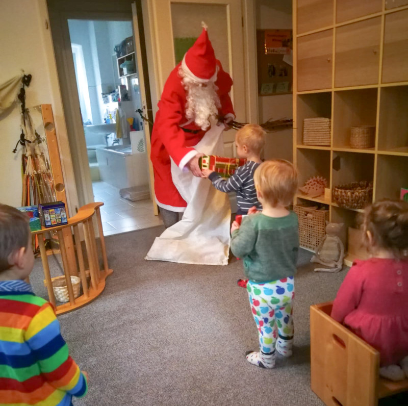 Besuch vom Weihnachtsmann
